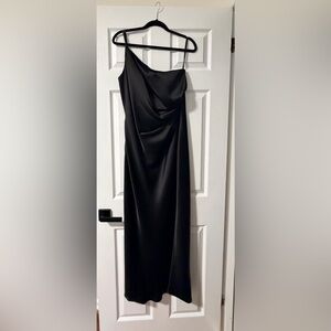 Jade Satin Revelry Dress